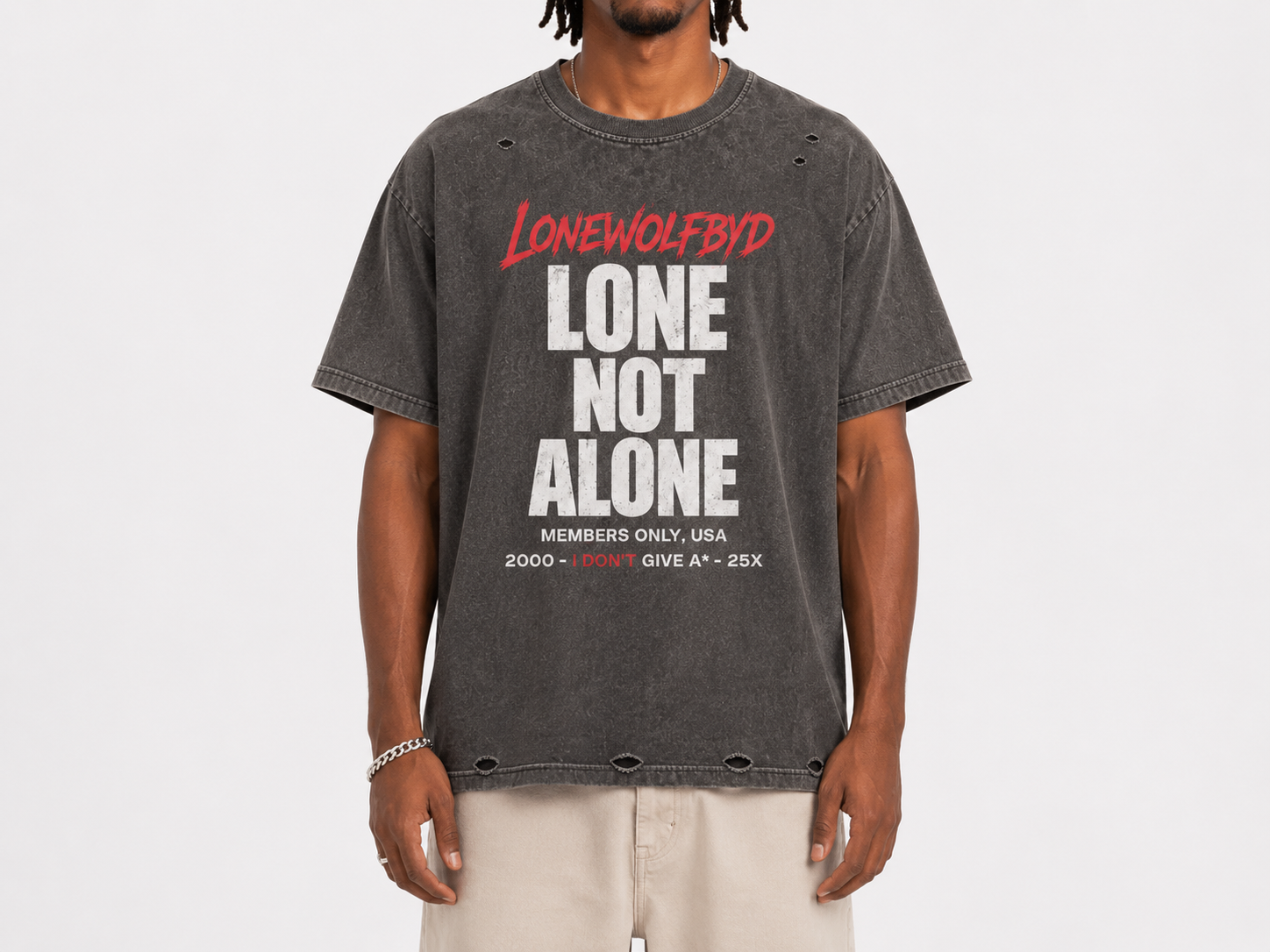 LONE NOT ALONE TEE