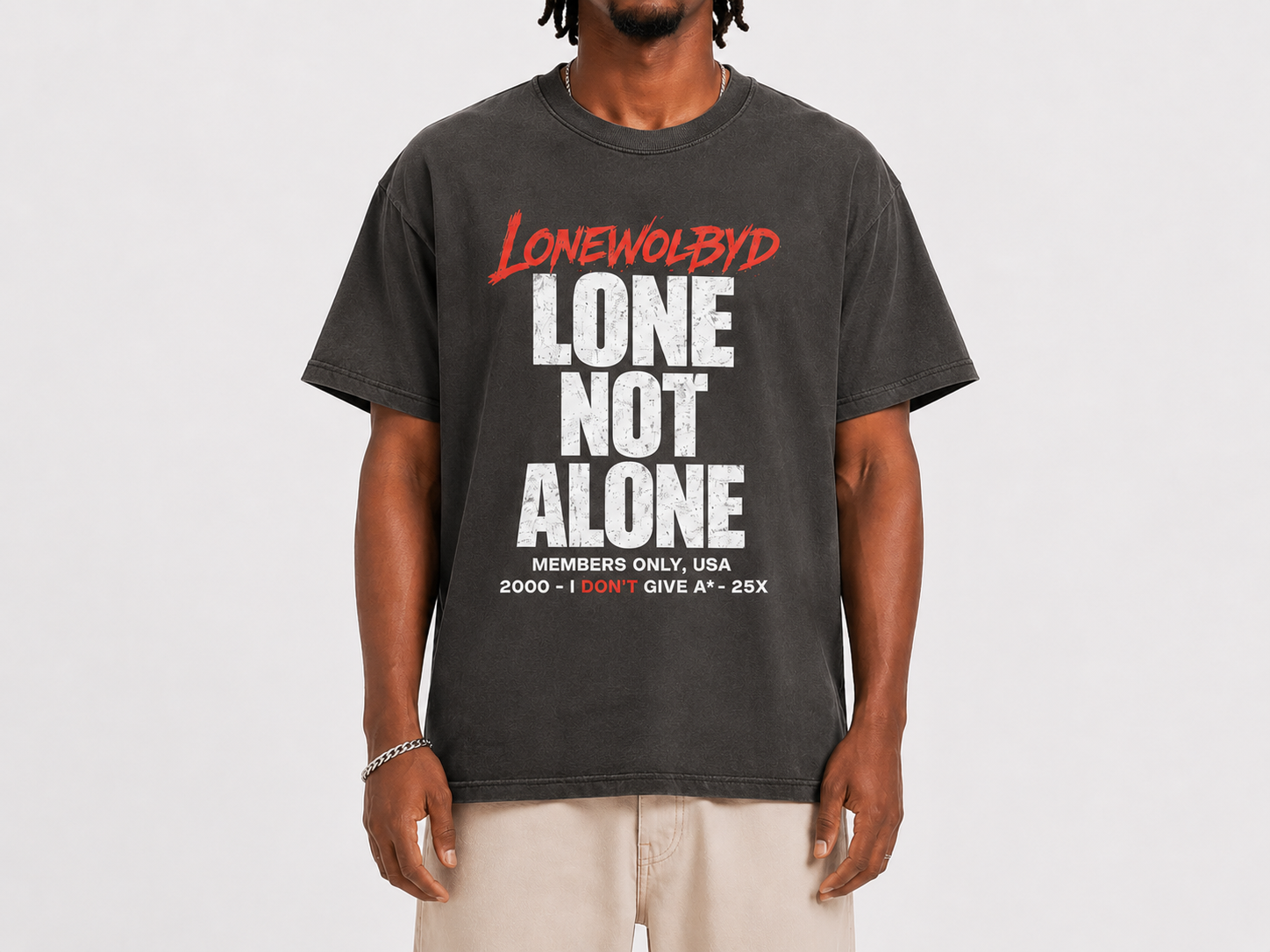 LONE NOT ALONE TEE
