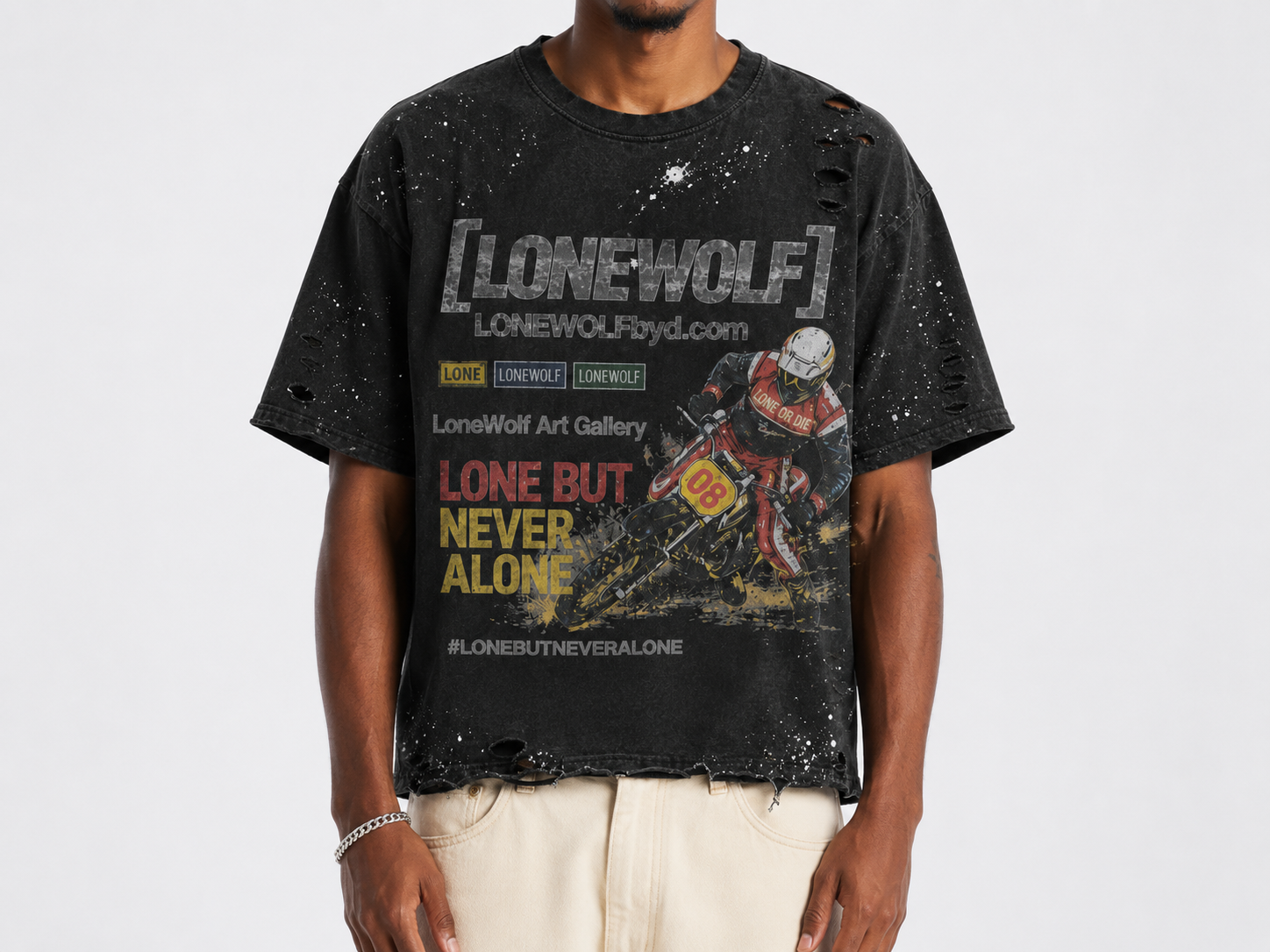 LONE RIDER TEE
