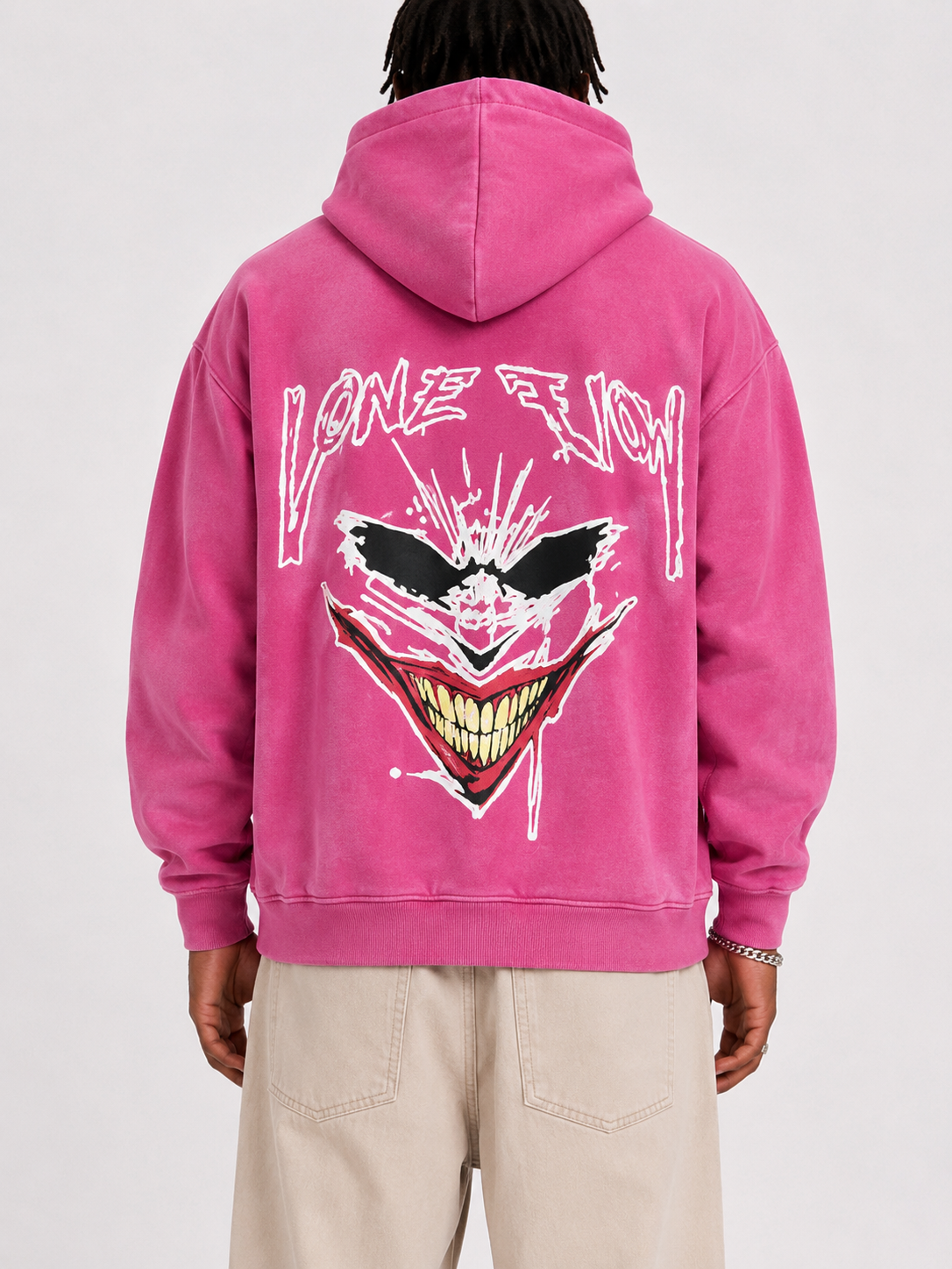PINK LONE HOODIE 2.0
