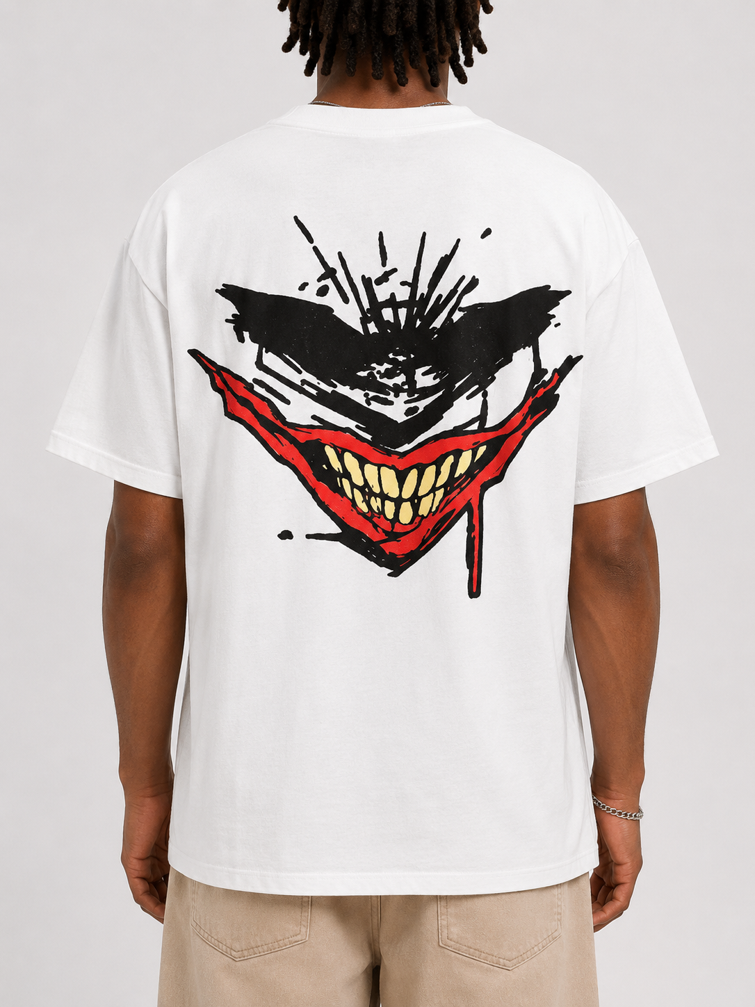 LONEWOLF GRAPHIC TEE (WHITE)