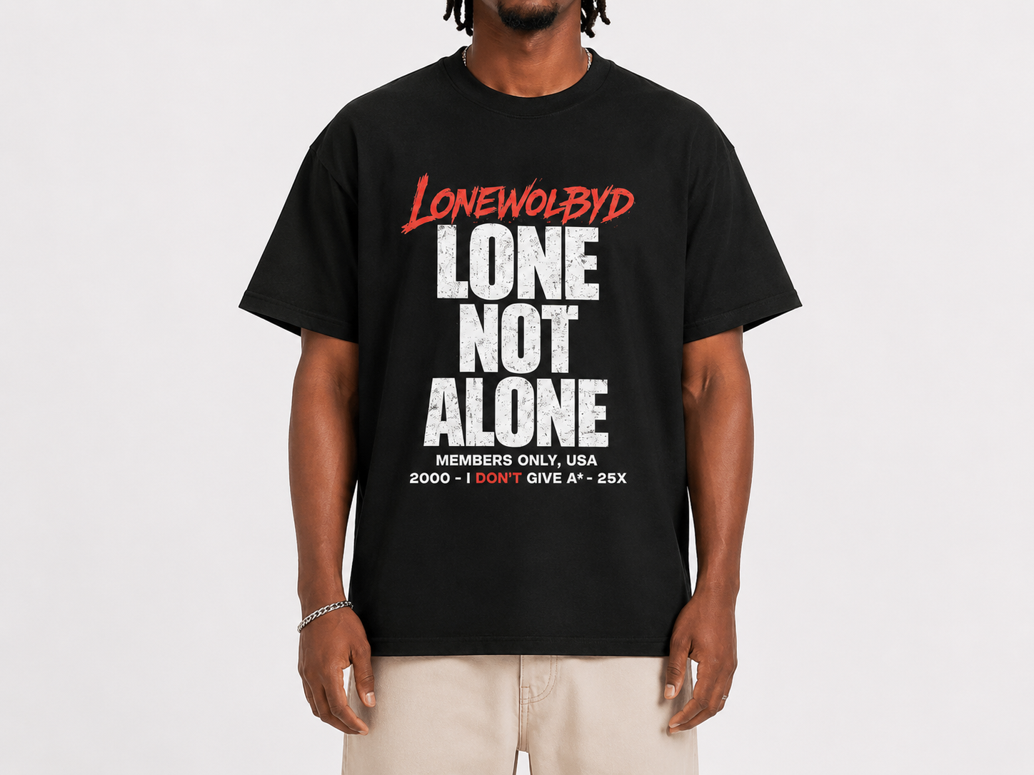 LONE NOT ALONE TEE