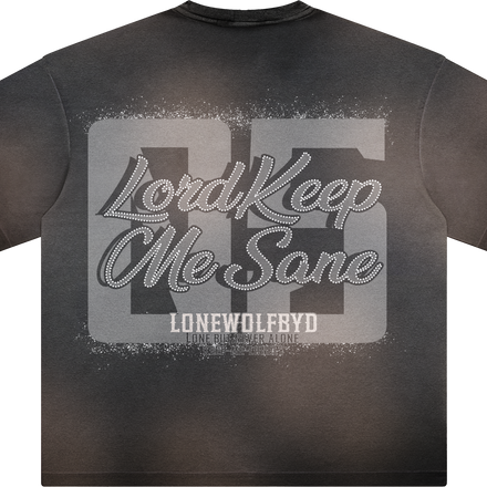Smoked Anthracite LONE MAP TEE