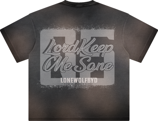 Smoked Anthracite LONE MAP TEE
