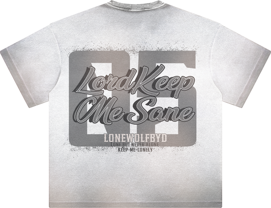 WHITE LONE MAP TEE