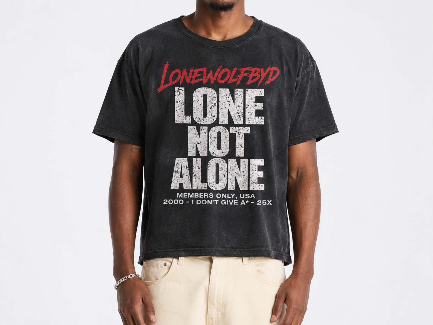 LONE NOT ALONE TEE