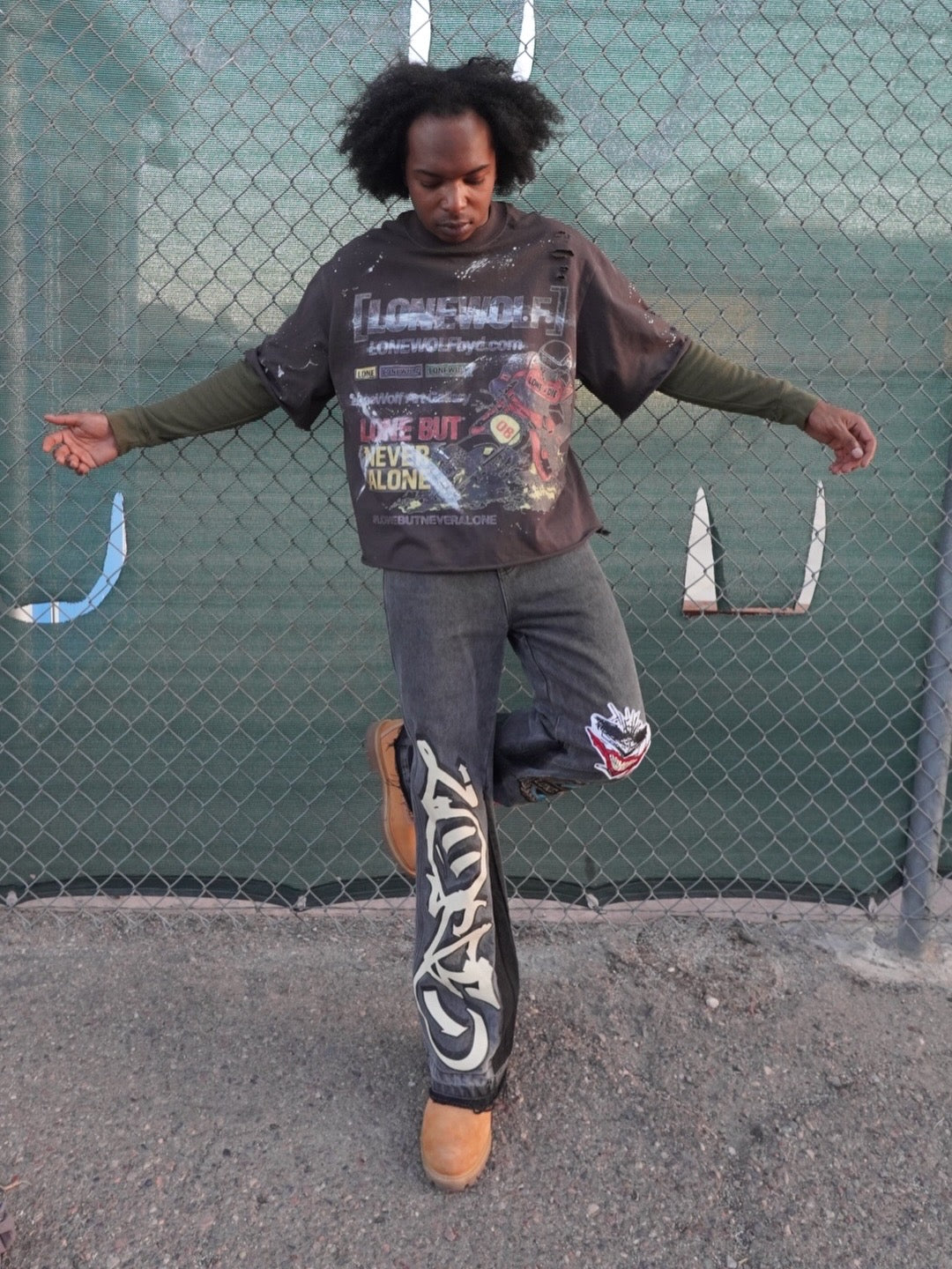 LONE RIDER TEE