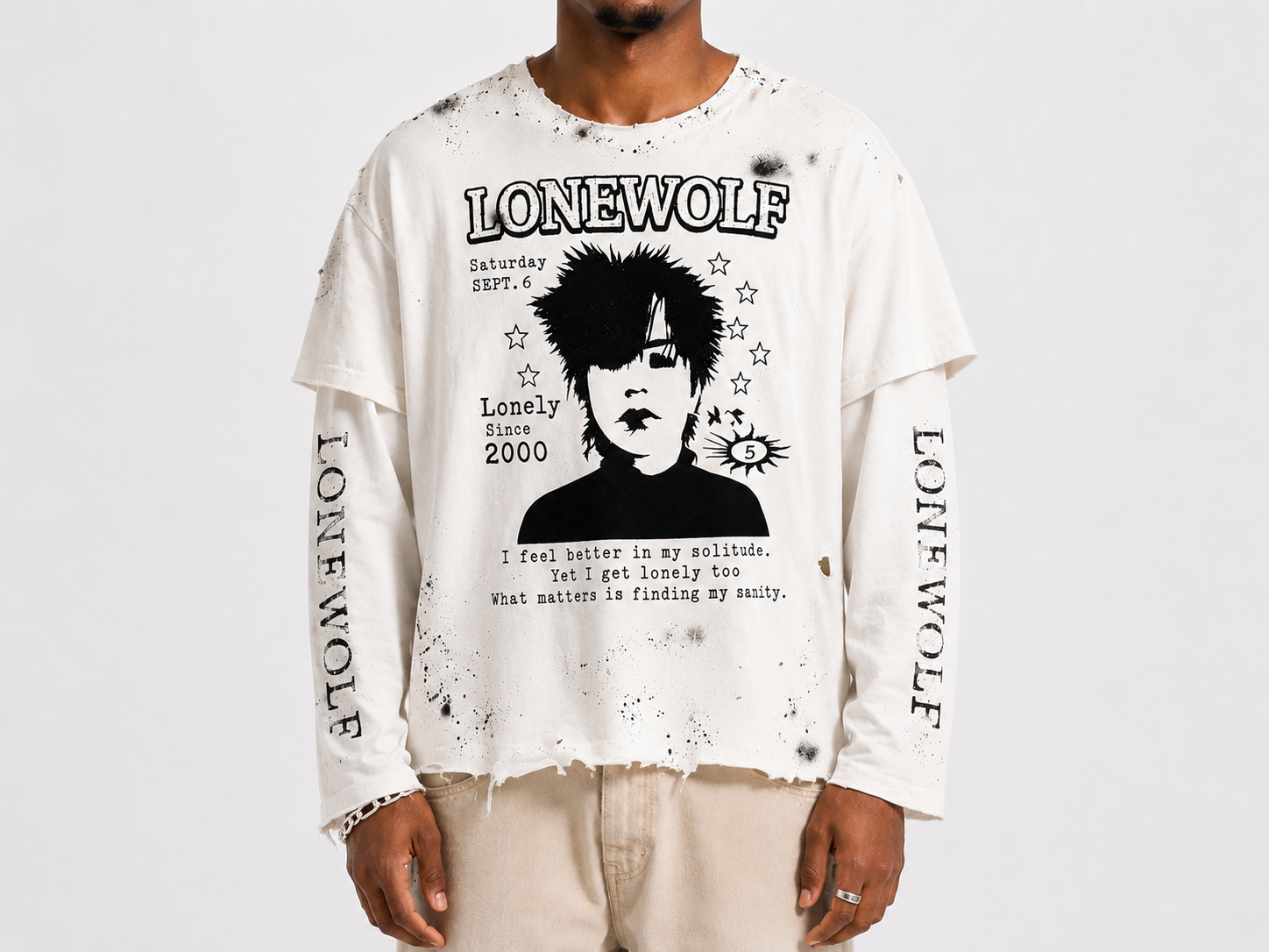 LONE SANITY FINDER TEE