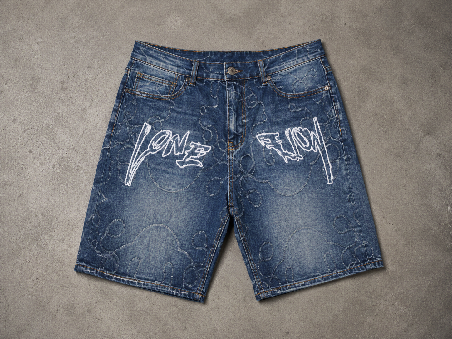 LONEWOLF JEAN SHORTS