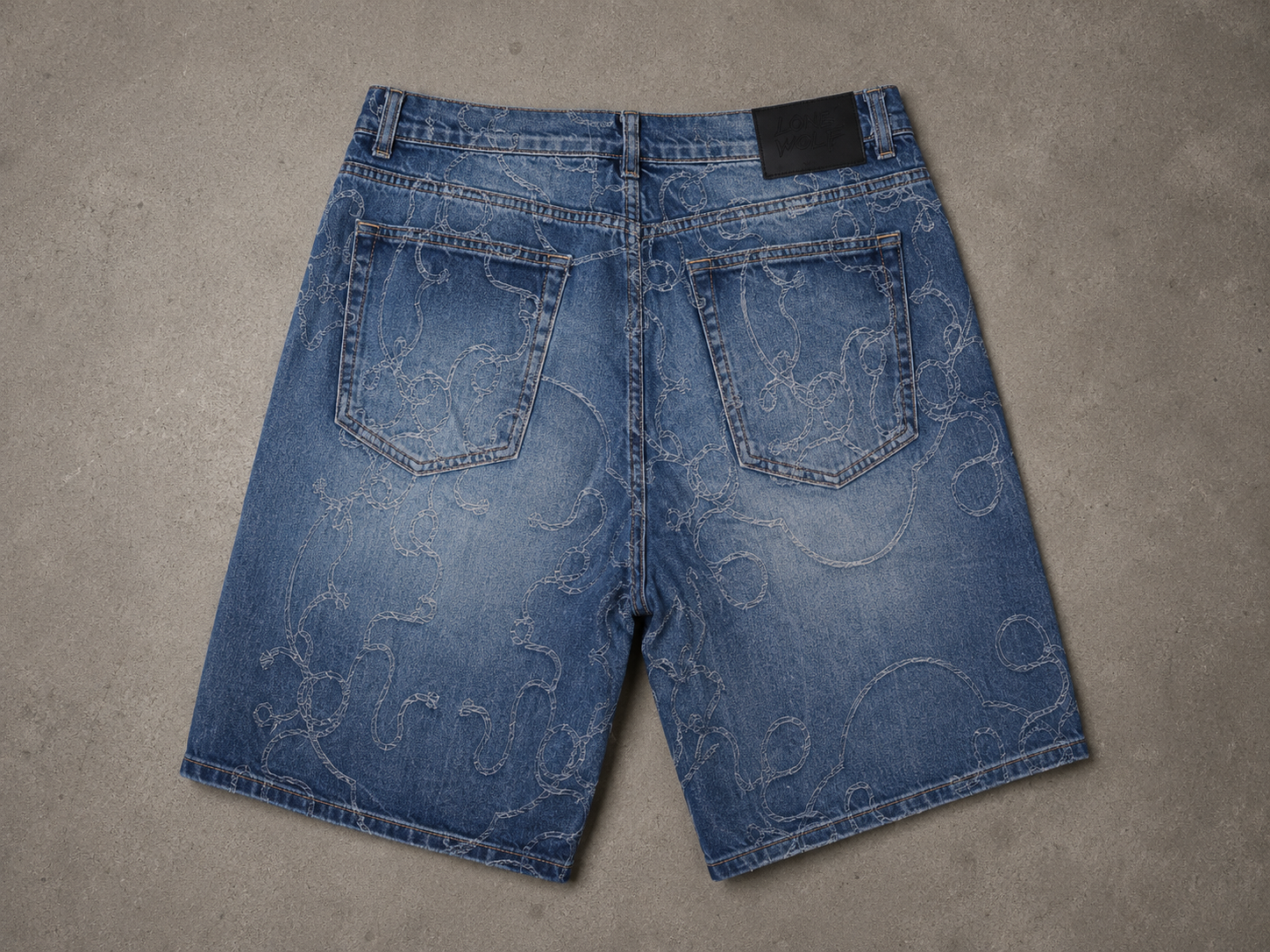 LONEWOLF JEAN SHORTS