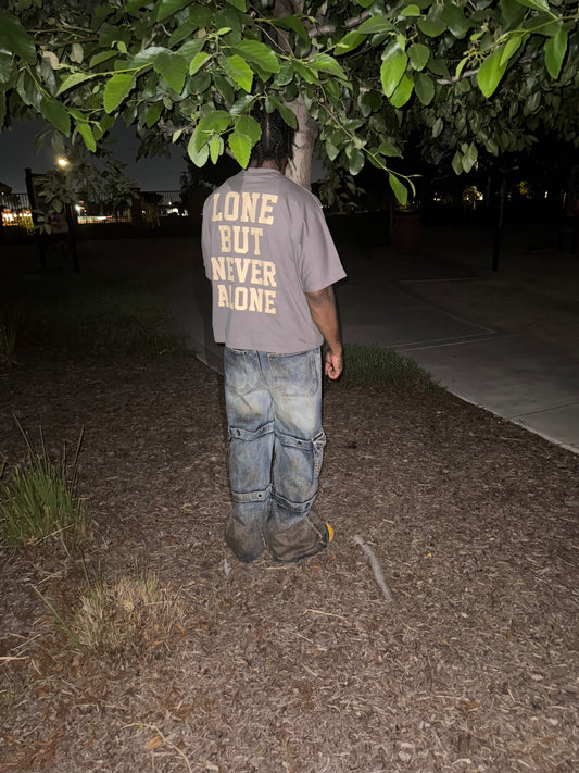 LONE X ALONE TEE