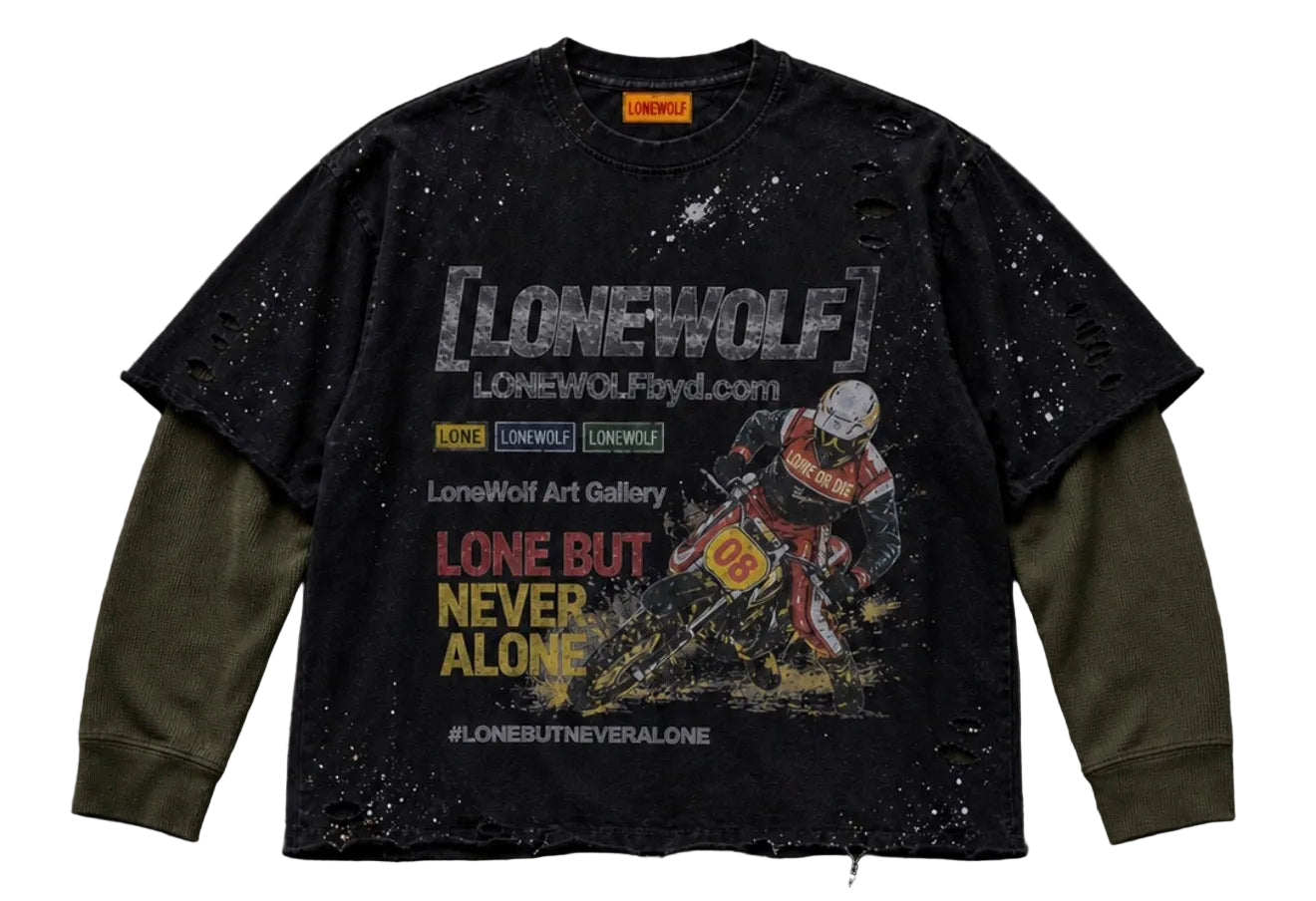 LONE RIDER TEE