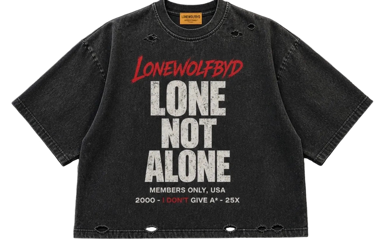 LONE NOT ALONE TEE